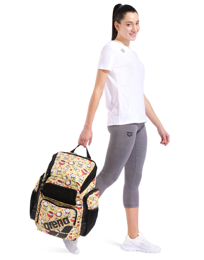 Arena-Neko-FW26-backpacks-model-carrying-backpack