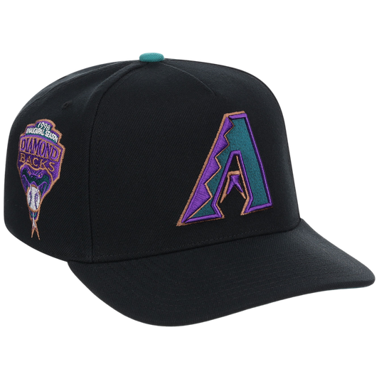 Arizona Diamondbacks Mitchell & Ness MLB 'Era Flip' Heritage Series Pro Pinch - Black/Black