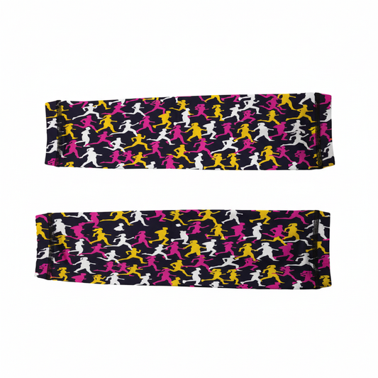Run London Arm Sleeves - Neck Sleeve Scale