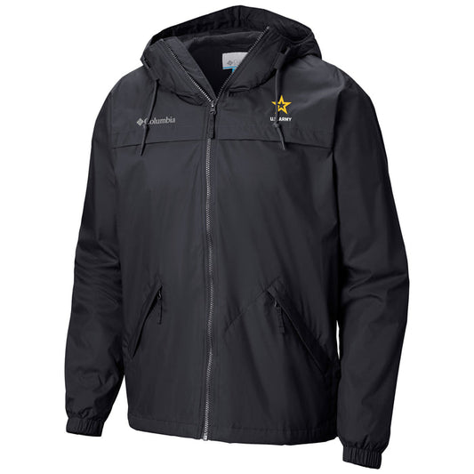 Army Star Columbia Oroville Creek Lined Jacket (Black)*