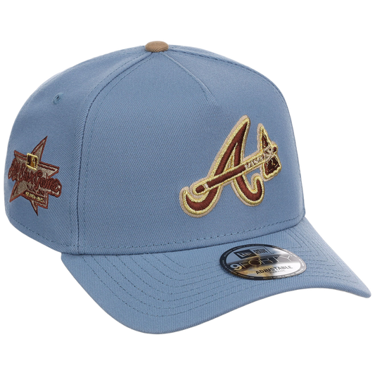 Atlanta Braves MLB Golden Fade New Era 9FORTY