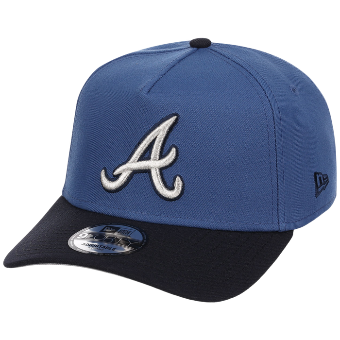 Atlanta Braves MLB Indigo Navy New Era 9FORTY