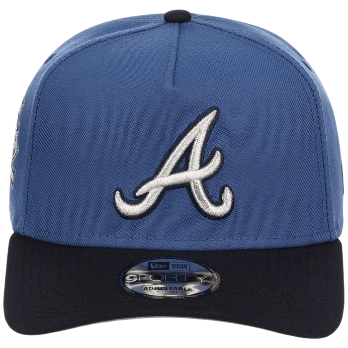 Atlanta Braves MLB Indigo Navy New Era 9FORTY