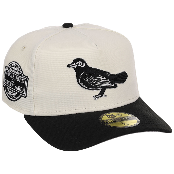 Baltimore Orioles MLB Chrome Noir New Era 59FORTY