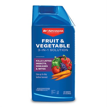 BioAdvanced® 3-in-1 Fruit & Vegetable - 32oz - Concentrate - Non-Neonic Formula