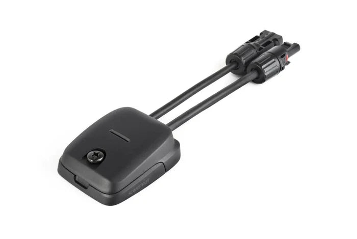 Caravan black double horizontal cable seal for clean waterproof installations