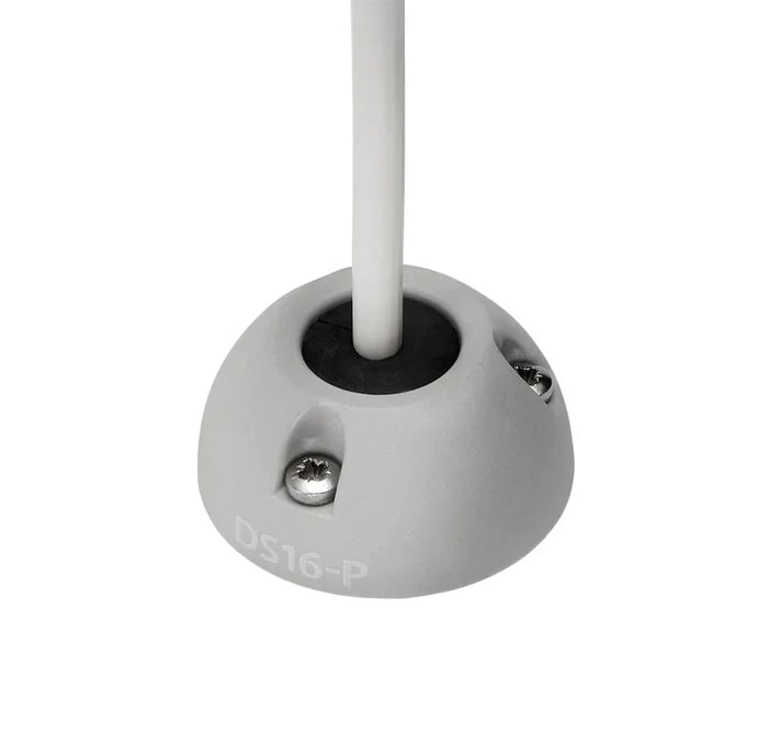 Caravan black vertical cable seal for clean waterproof installations
