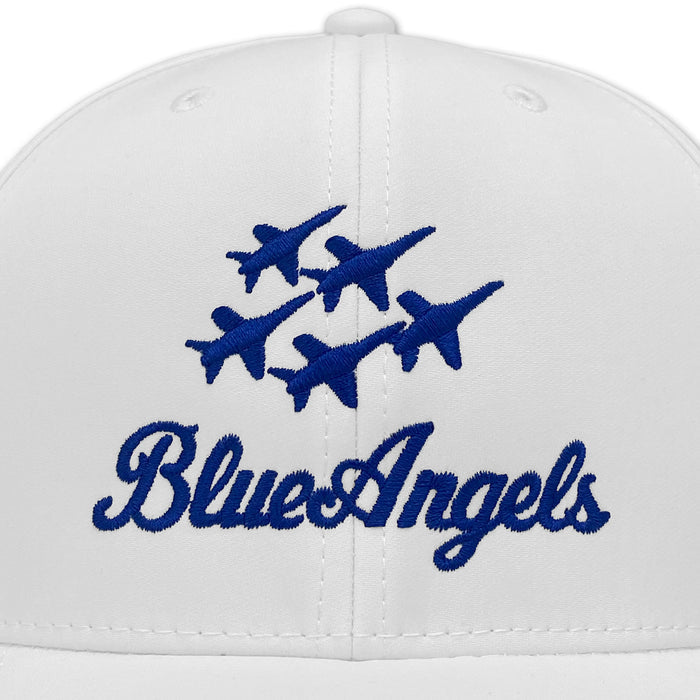 Blue Angels Back Nine Adjustable Hat (White)