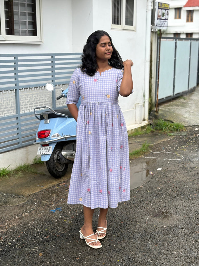 Blue Gingham Maxi🪸