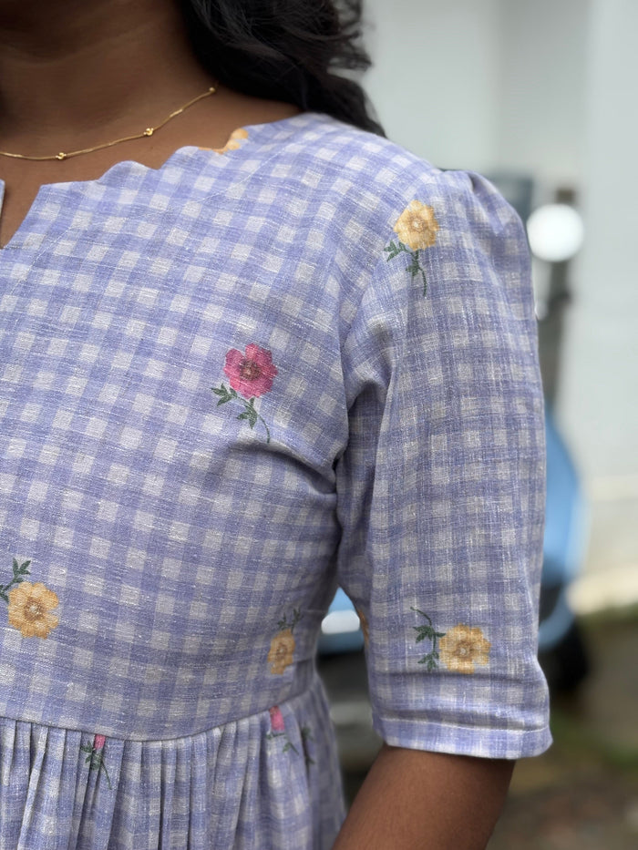 Blue Gingham Maxi🪸