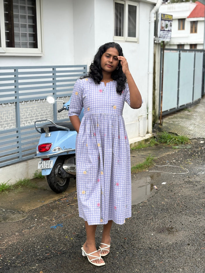 Blue Gingham Maxi🪸