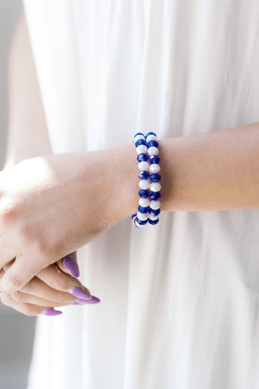 Blue Horizon Crystal Bracelet