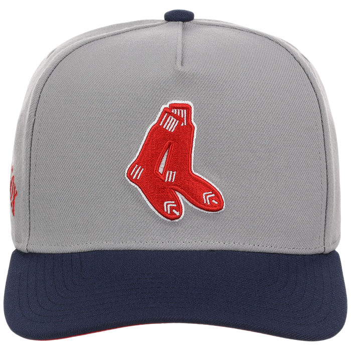 Boston Red Sox Mitchell & Ness MLB 'Era Flip' Heritage Series Pro Pinch - Grey/Navy