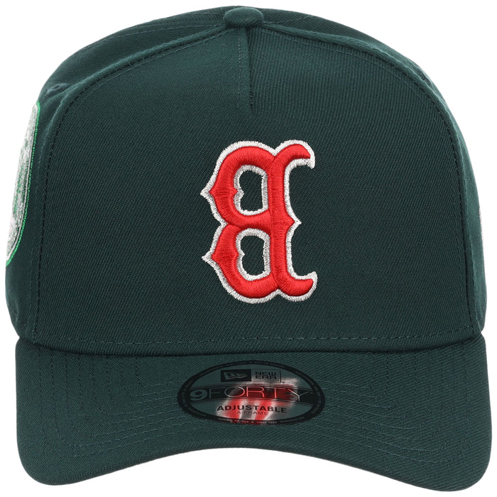Boston Red Sox MLB Flipmode 2.0 New Era 9FORTY A-Frame (Dark Green/Dark Green/Gray)