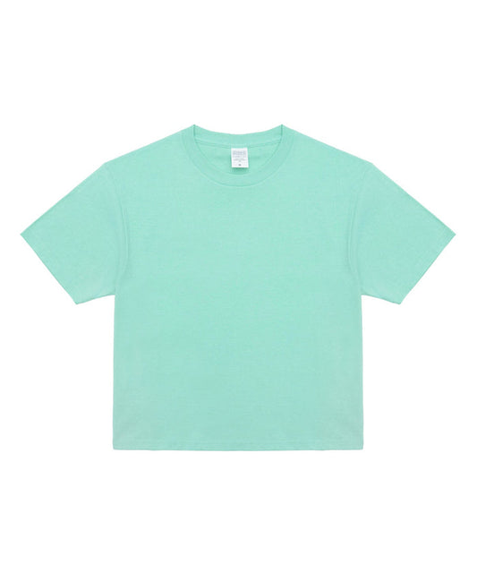 c wear mens crop t-shirt mint ディテール