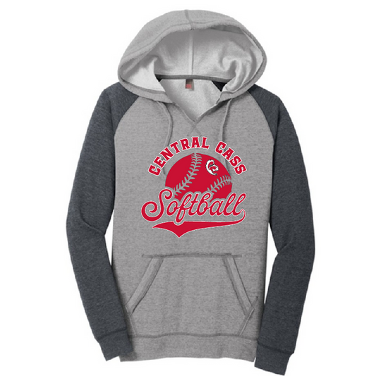 CC Softball Ladies Hoodie~
