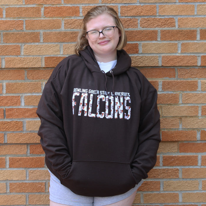 Champion Falcons Mini Peekaboo Letters Powerblend Hood