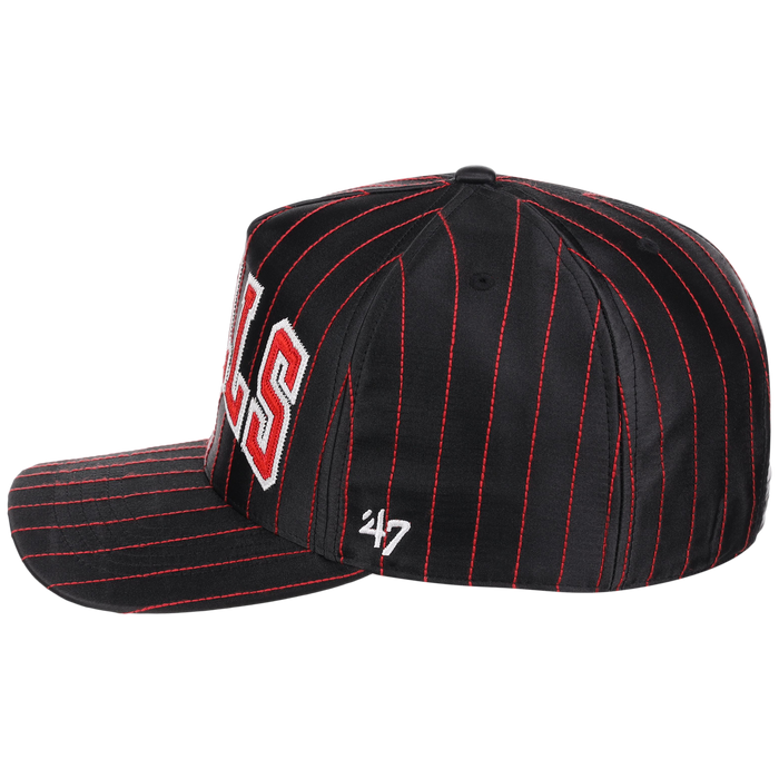 Chicago Bulls NBA Champ '47 Hitch Collection - Satin Pinstripe (Red/Black)