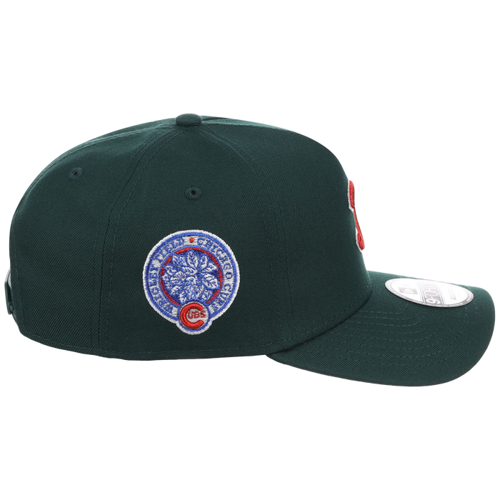 Chicago Cubs MLB Flipmode 2.0 New Era 9FORTY A-Frame (Dark Green/Dark Green/Gray)