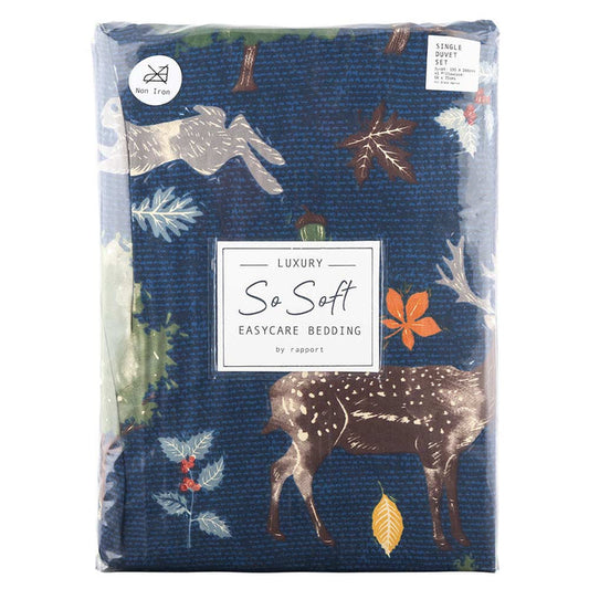 Christmas Duvet Set With Pillowcase Single