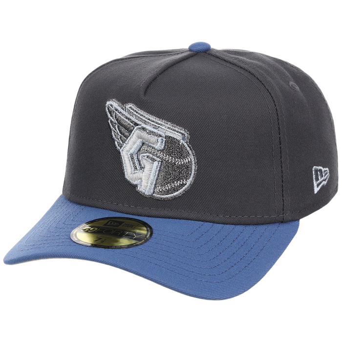 Cleveland Guardians MLB Indigo Steel New Era 59FORTY