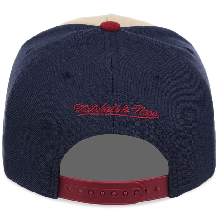 Cleveland Indians Mitchell & Ness MLB 'Era Flip' Heritage Series Pro Pinch - Cream/Maroon