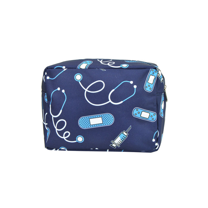 !!!Clinical Blue NGIL Large Cosmetic Travel Pouch
