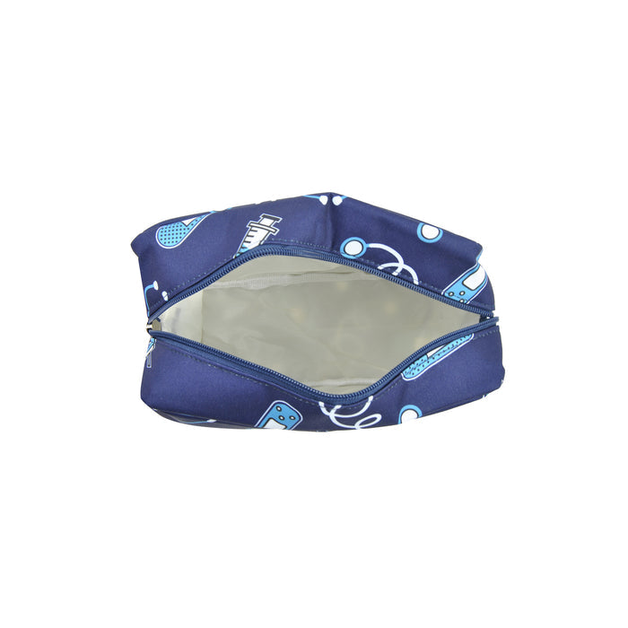 !!!Clinical Blue NGIL Large Cosmetic Travel Pouch