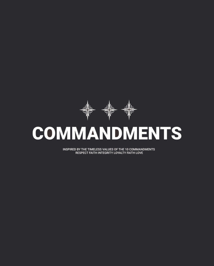 COMMANDMENTS HOODIE - COMMANDMENTS