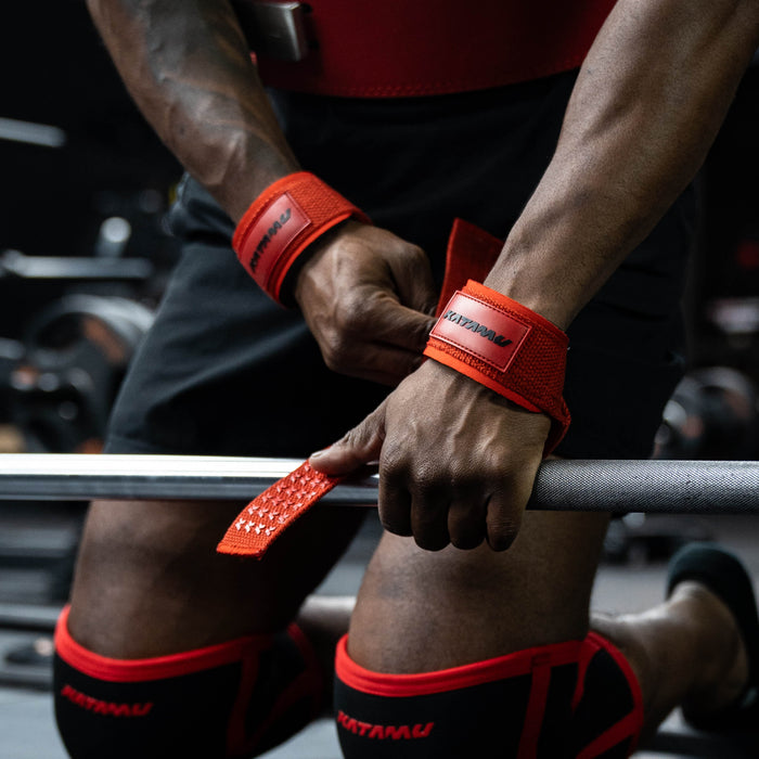 Core Lifting Straps - Red