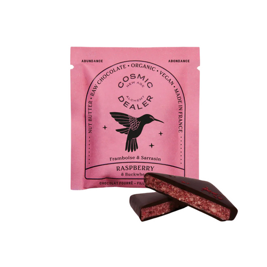 Cosmic Dealer Nut Butter Chocolates Raspberry Box of 4