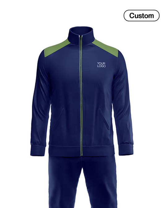 Custom Tracksuit - Contrast Panel Design - Personalized Fitness Set