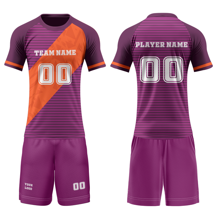Custom Volleyball Uniform - Two-Tone Vector Design - Personalized Kit