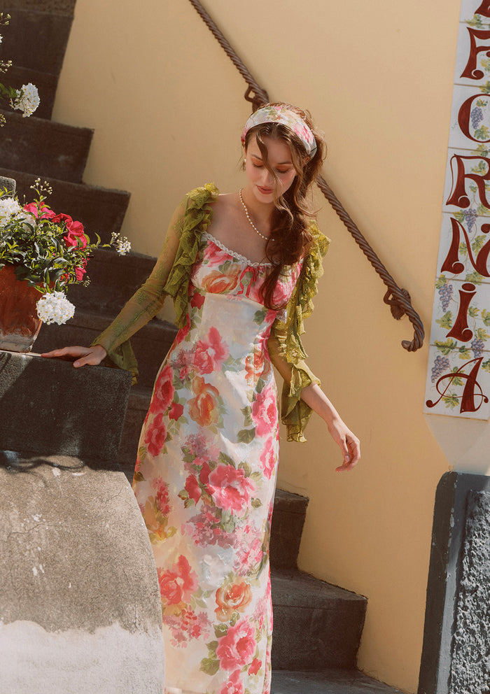 Damask Rose Dress