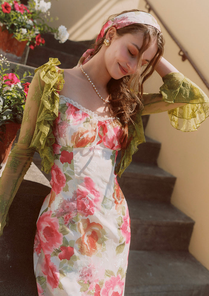 Damask Rose Dress