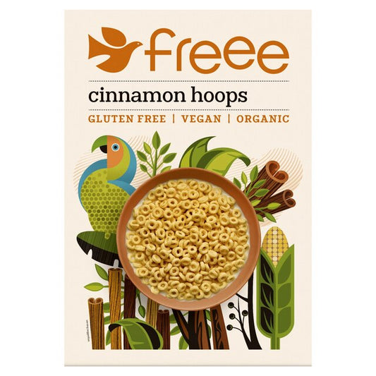 Doves Farm Freee Cinnamon Hoops 300g