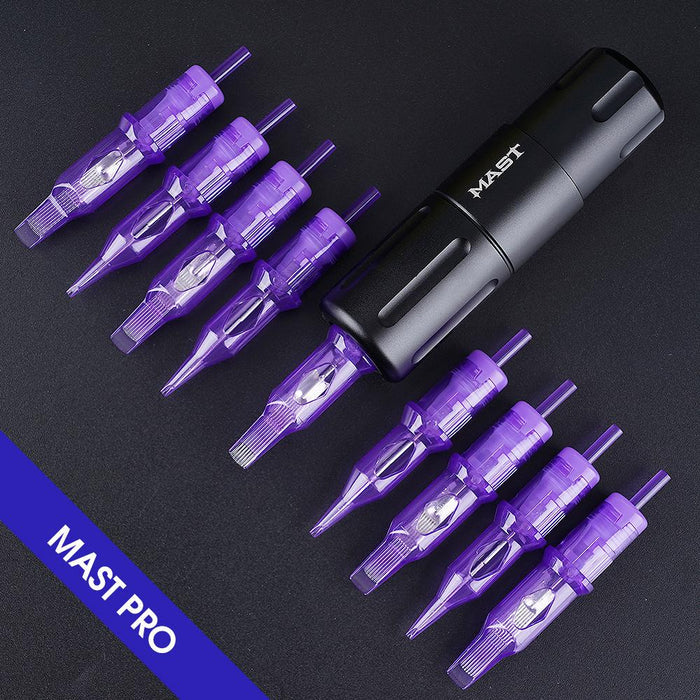Dragonhawk Tattoo - Mast Pro Tattoo Cartridges Needles 0.20MM Round Liner- Box of 20