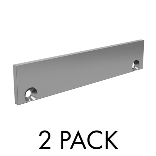 Drainlab - End Plate - 20mmH - Satin - 2 PK - Image 1