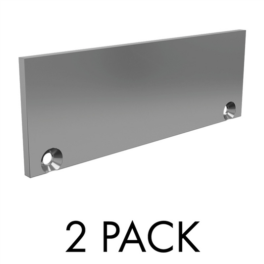 Drainlab - End Plate - 35mmH - Satin - 2 PK - Image 1