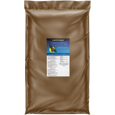 Brown bag with a label on a white background