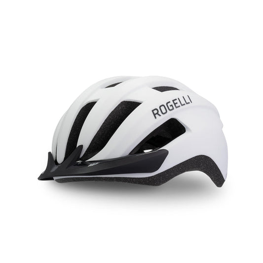 Rogelli Ferox II fietshelm wit voorkant.