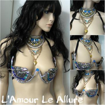 Necklace and Bra