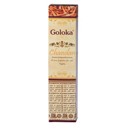 Goloka - Chandan Sandelholz Räucherstäbchen