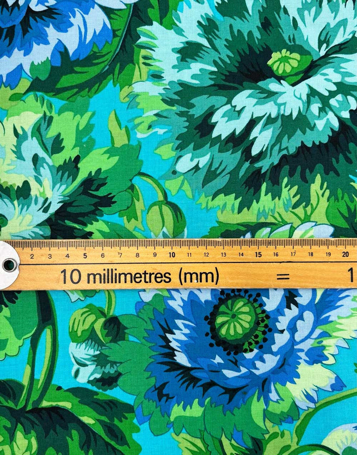 Green Rosemary Cotton Fabric, Kaffe Fasset Collective