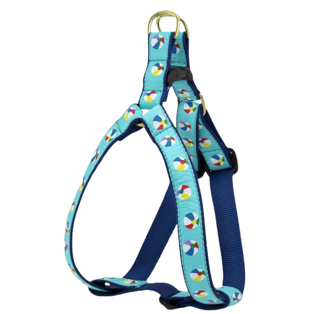 BEACH-BALLS-DOG-HARNESS