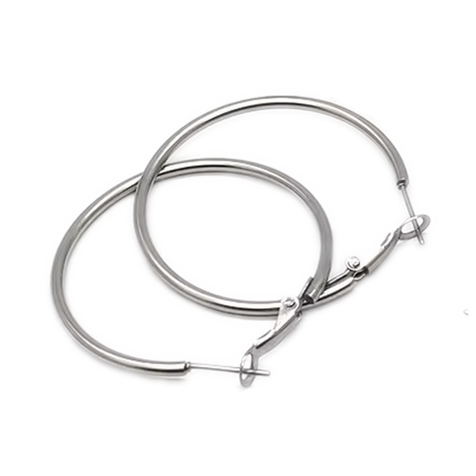 80mm hoop earrings