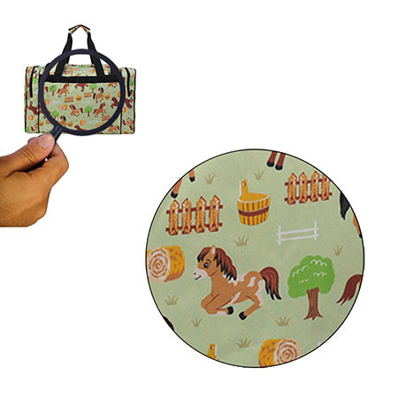 !HOT DEAL! DEAL! Pasture Pony NGIL Canvas 20" Duffle Bag