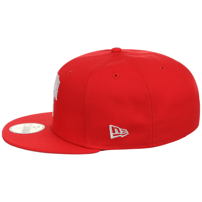 Houston Astros Houston Crown the City 'H-Town Skeleton' New Era 59FIFTY (Red/Red)