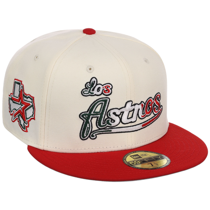 Houston Astros Houston Crown the City 'Los Astros' New Era 59FIFTY (Chrome/Red)