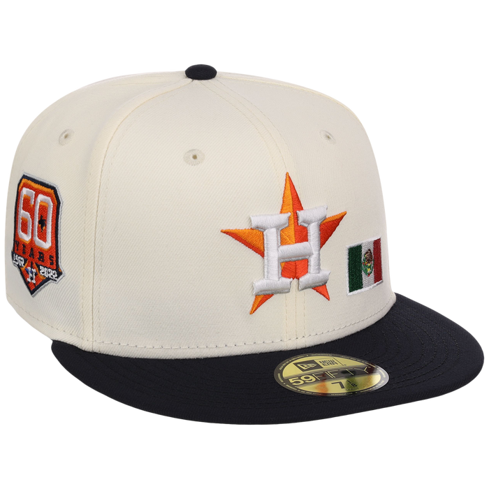 Houston Astros Houston Crown the City 'MEX Flag' New Era 59FIFTY (Black/Black)